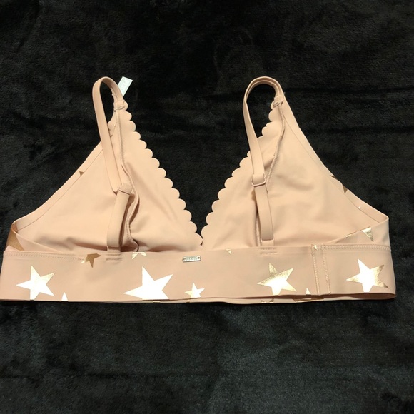 NWT PINK Victoria Secret Bonded Bralette Medium - Picture 3 of 7